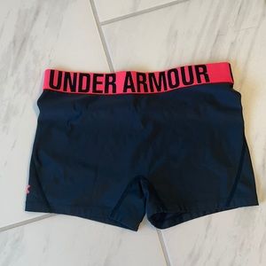 Under armour biker short. Three inch inseam. Perfect condition.